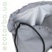 рюкзак ЕкоТорба сірий рефлекс плащова тканина фото